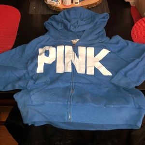 PINK zip up hoodie